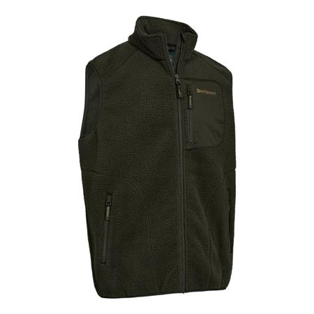 Fleece Ohne Ärmel Herren Deerhunter Atlas - Forest Green