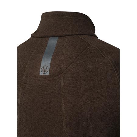 FLEECE TIL HERRE BERETTA ABISKO HALF ZIP FLEECE - BRUN