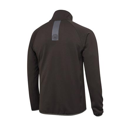 FLEECE TIL HERRE BERETTA CERAMIC FACE FLEECE - MØRKEBRUN