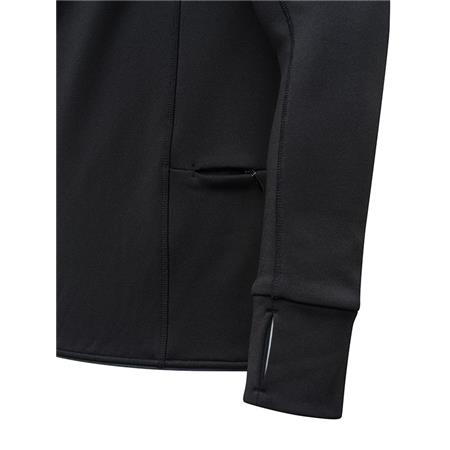 FLEECE TIL HERRE BERETTA STRETCH TECH HALF ZIP FLEECE - SORT