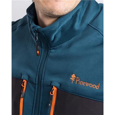 FLEECE TIL HERRE PINEWOOD ABISKO POWER - BLÅ