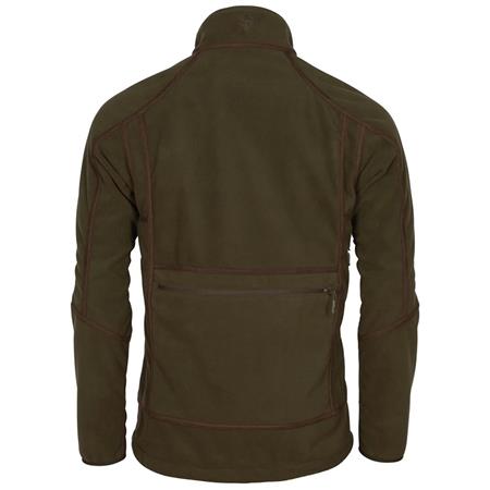 FLEECE TIL HERRE PINEWOOD FURUDAL REVERSIBLE FLEECE - BRUN/RØD