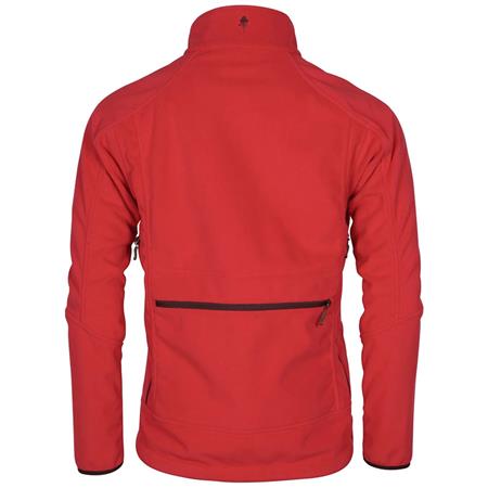 FLEECE TIL HERRE PINEWOOD FURUDAL REVERSIBLE FLEECE - BRUN/RØD