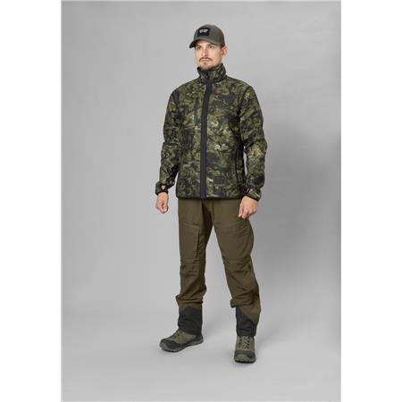 FLEECE TIL HERRE SEELAND ROGUE REVERSIBLE - GRØN/CAMO