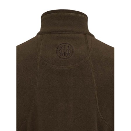 FLEECE TIL KVINDER BERETTA HP LOGO W FULL ZIP - BRUN BARK