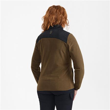 FLEECE TIL KVINDER DEERHUNTER LADY NORTHWARD - HICKORY