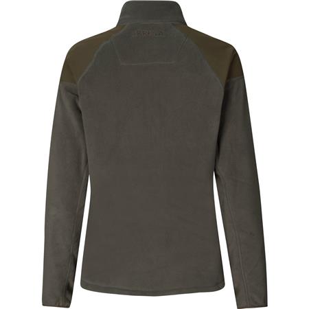 FLEECE TIL KVINDER HARKILA VILJA - GRØN/GRÅ