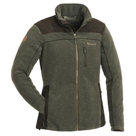 Fleece Til Kvinder Pinewood Diana Exclusive - Grøn/Brun