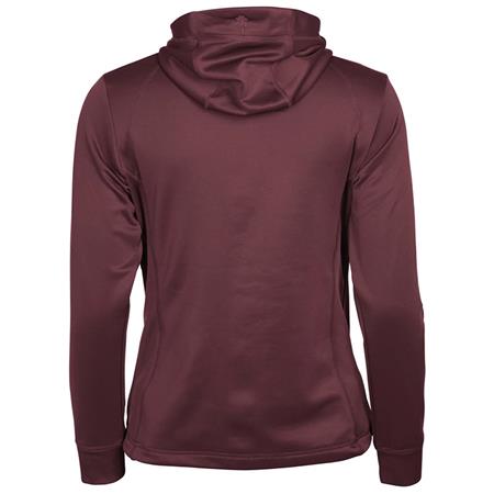 FLEECE TIL KVINDER PINEWOOD FINNVEDEN HOODIE W - BORDEAUX