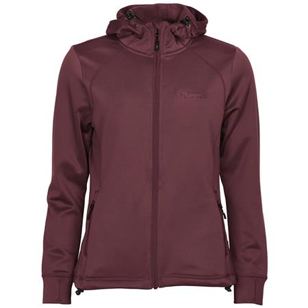 Fleece Til Kvinder Pinewood Finnveden Hoodie W - Bordeaux