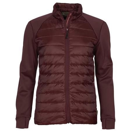 Fleece Til Kvinder Pinewood Finnveden Hybrid Power Fleece - Bordeaux