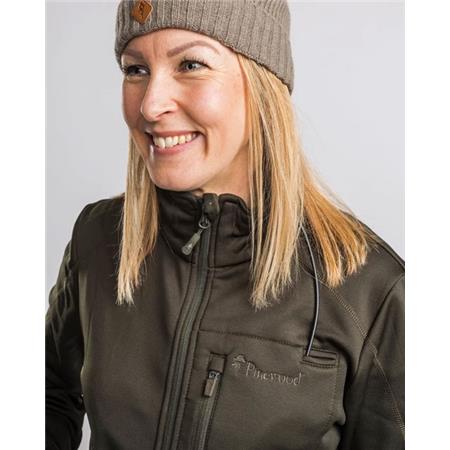 FLEECE TIL KVINDER PINEWOOD FURUDAL FRAZER W - GRØN