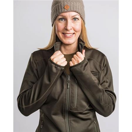 FLEECE TIL KVINDER PINEWOOD FURUDAL FRAZER W - GRØN