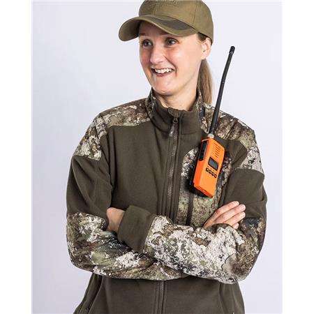 FLEECE TIL KVINDER PINEWOOD SMÅLAND HUNTERS CAMOU FLEECE W - BRUN/STRATA