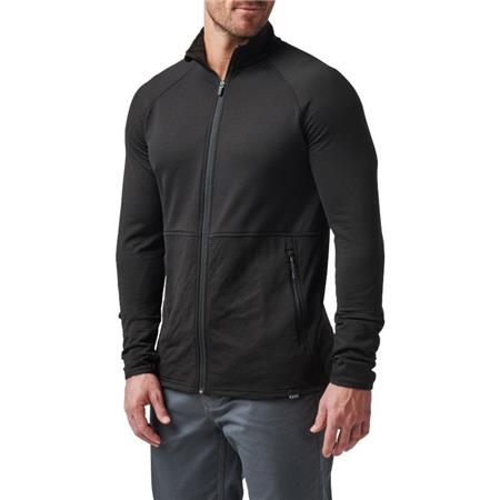 Fleece Til Mænd 5.11 Stratos Full Zip - Sort