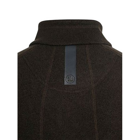 FLEECE TIL MÆND BERETTA ABISKO FULL ZIP FLEECE - MADDERBRUN