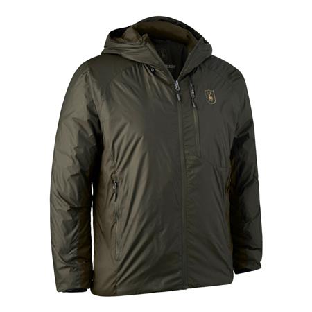 FLEECE TIL MÆND DEERHUNTER PACKABLE JACKET - MØRKEGRØN/ART-GRØN