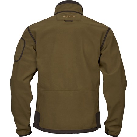 FLEECE TIL MÆND HARKILA KAMKO - MØRK ANTIK BRONZE/PILGRØN