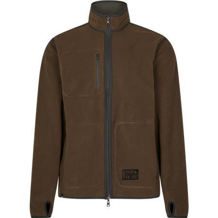 FLEECE TIL MÆND SEELAND ROGUE SOLID REVERSIBLE - GRIZZLY BROWN/DEMITASSE BROWN