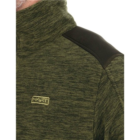 FLEECE VOOR HEREN HART TOKKA - GROEN