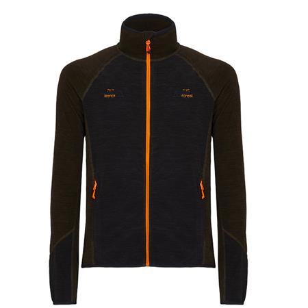 Fleecejacke Herren Zotta Forest Hirvi - Braun/Schwarz