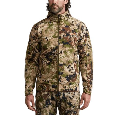 FLEECEJAKKE HERRE SITKA ALPHA - OPTIFADE SUBALPINE