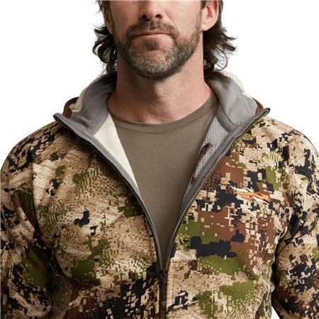 FLEECEJAKKE HERRE SITKA ALPHA - OPTIFADE SUBALPINE