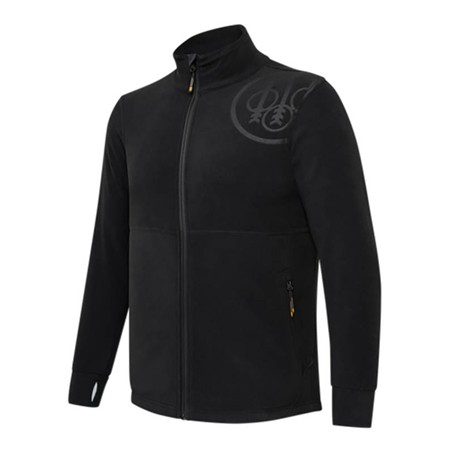 Fleecetrøje Til Herre Beretta Hp Logo  Full Zip - Sort