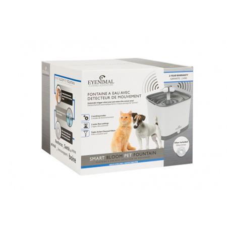 FONTAINE À EAU POUR CHATS ET PETITS CHIEN SMART BLOOM PET FOUNTAIN - EYENIMAL EYENIMAL SMART BLOOM PET FOUNTAIN