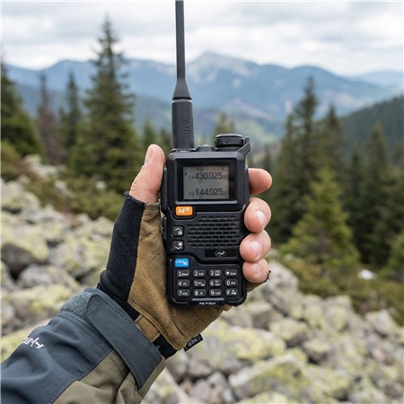 ΦΟΡΗΤΌΣ ΡΑΔΙΟΣΤΑΘΜΌΣ VHF/UHF PNI P18UV