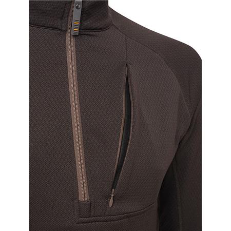 FORRO POLAR HOMBRE BERETTA CERAMIC FACE FLEECE - MARRÓN OSCURO