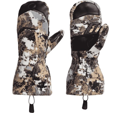 Foto - Luvas Sem Dedos - Optifade Elevated Ii Sitka Incinerator Flip Mitt - Optifade Elevated Ii