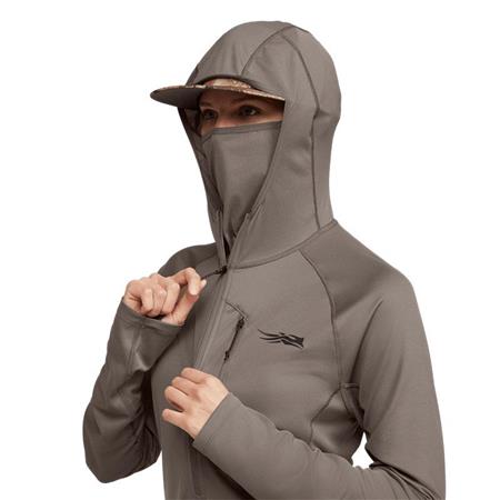 FRAUEN SWEAT SITKA CORE LIGHTWEIGHT HOODIE - HAWK