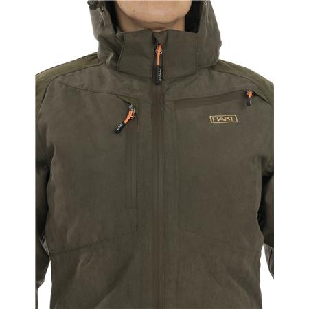 FRAUENJACKE HART TAUNUS WR-J - OLIVE FONCÉ
