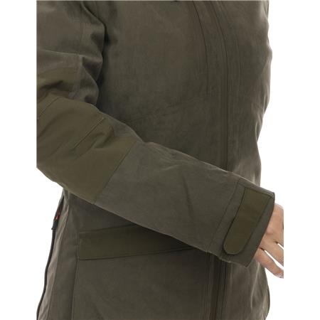 FRAUENJACKE HART TAUNUS WR-J - OLIVE FONCÉ