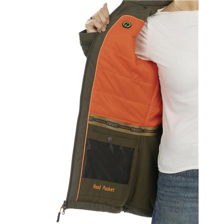 FRAUENJACKE HART TAUNUS WR-J - OLIVE FONCÉ
