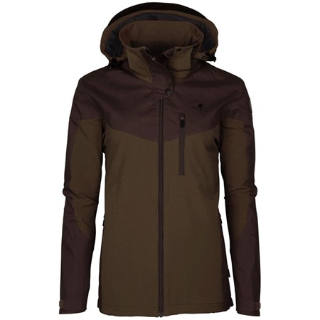 Frauenjacke Pinewood Finnveden Hybrid - Marron