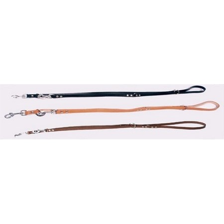 Full-Grain Leather Beveled Edge Training Dog  Leash