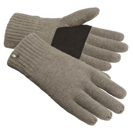 GANTS PINEWOOD KNITTED WOOL 5-FINGER - SABLE