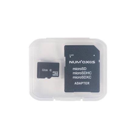 GEHEUGENKAART MICRO SDHC NUMAXES CLASSE 10 AVEC ADAPTATEUR 32 GO