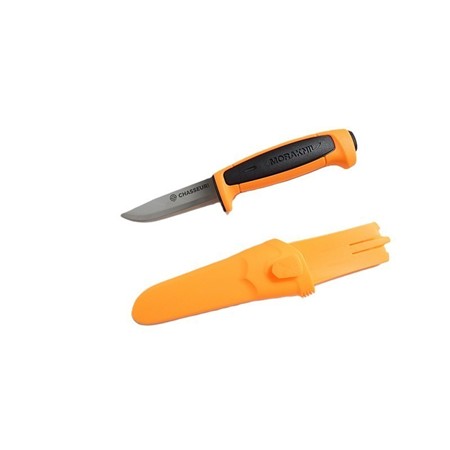 GELIMITEERDE OPLAGE - MES MORAKNIV CHASSEUR.COM EDITION 2025 - MODÈLE BASIC 546 - ORANJE/ZWART
