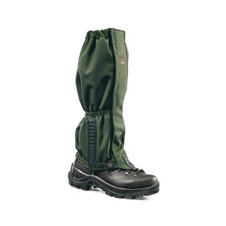 Γκέτεσ Riserva Cordura - Πράσινο - Μπροστινό Φερμουάρ