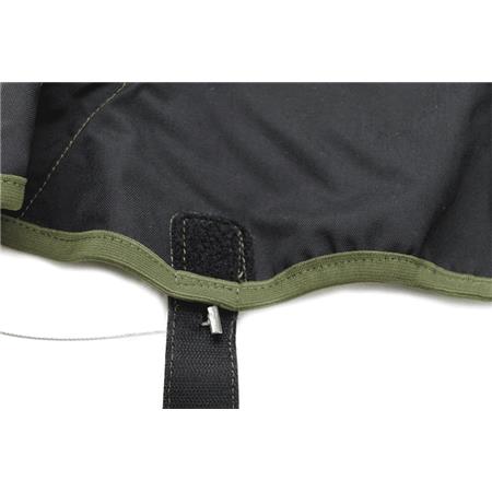 GHETTE RISERVA NYLON/CUIR ARANCIONE