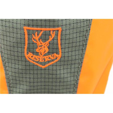 GHETTE RISERVA NYLON/CUIR ARANCIONE