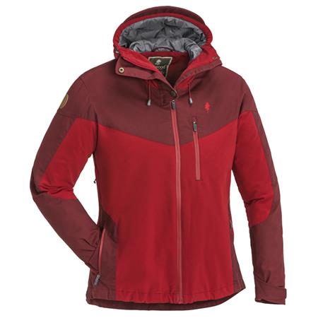 Giacca Donna Pinewood Finnveden Hybrid Ext Jkt Wmn Fibbiatte Cachi