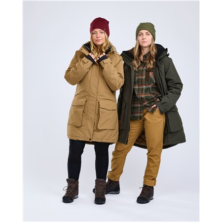 GIACCA DONNA PINEWOOD WILDA PADDED PARKA - MOSS GREEN
