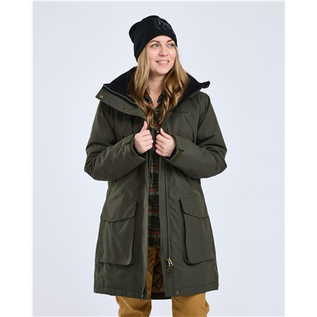 GIACCA DONNA PINEWOOD WILDA PADDED PARKA - MOSS GREEN
