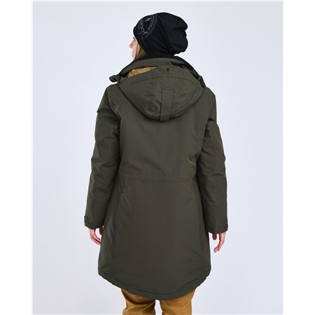 GIACCA DONNA PINEWOOD WILDA PADDED PARKA - MOSS GREEN