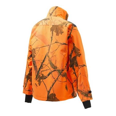 GIACCA UOMO BERETTA BROWN BEAR EVO JACKET VERT/ORANGE REVERSIBILE