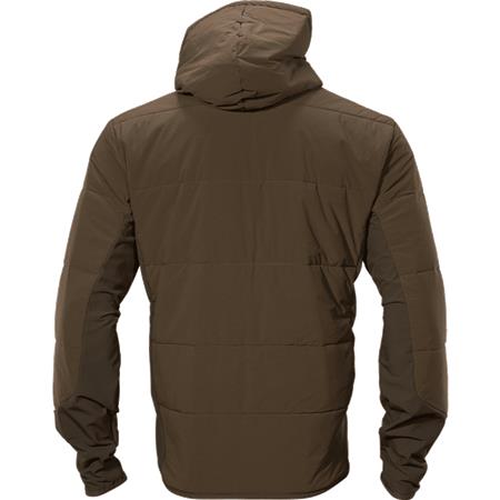 GIACCA UOMO HARKILA COUCHE DU MILIEU INSULATED QUADRATI ARANCIONE